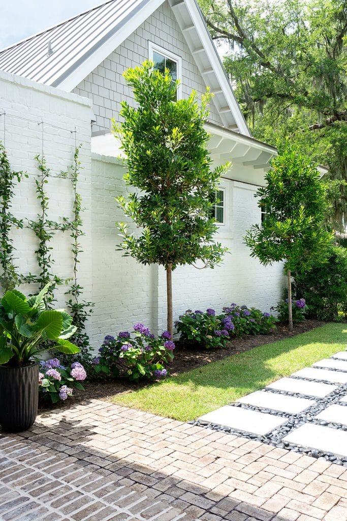 Garden Path Design by Genesis Construction.