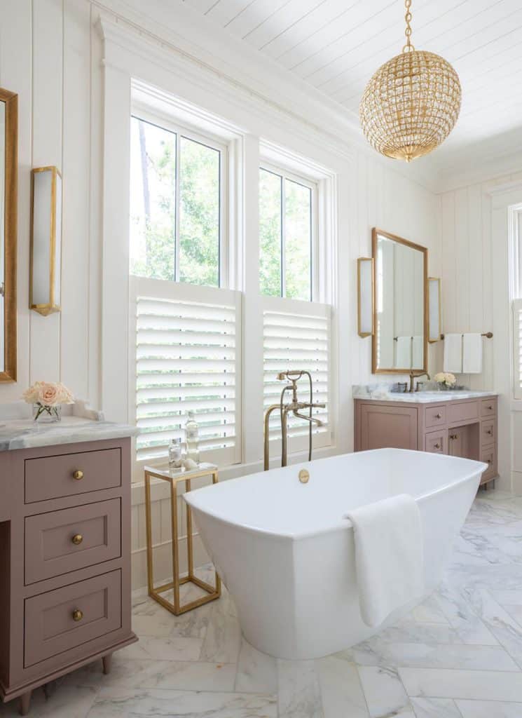 Bathroom Design by Genesis Construction.